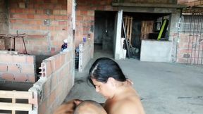 Blowjob and DP from the naughty&#x1F608; home nurse