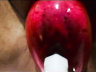 Big pink snatch pump, husband finger screwing