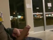 throwback to my first time jerking at work in front of traffic