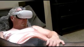 Step daddy loves VR porn