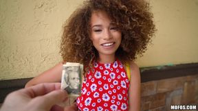 Cecilia Lion's Natural Allure Shines in Public Temptation