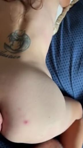 slut expertly sucks my cock. Best blowjob of my life. Then Doggie fuck with no condom.