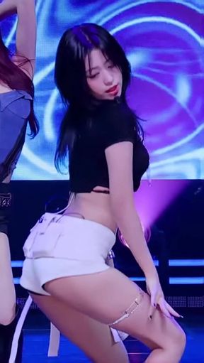 K-pop inspired teen flaunts her ass and big boobs
