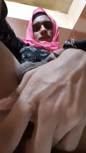 Desi hijabi gay femboy homemade masterbation