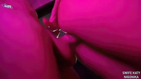 In the dark, a mystery boy in a condom drilled me in the hostel toilet - my best XXX porn practice yet!