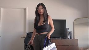 Latina stepsis caught spending my step Dad&rsquo_s money - fucks me to keep secret - Cami Strella x Lev Lieben