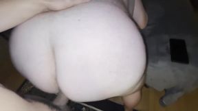 Destroying his big fat ass until he’s overflowing with cum