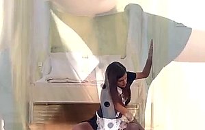 Stunning Candice Luca and her sex machine