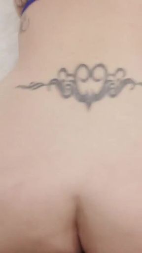 Chubby Mz Dani Twerking Her Big Booty On Brickzilla Face!   Clip 3