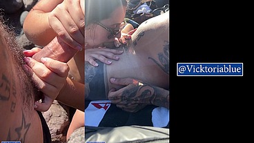 Mamada en la Playa Nudista - sexo Publico