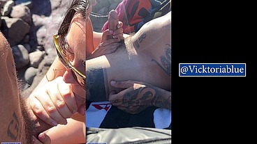 Mamada en la Playa Nudista - sexo Publico