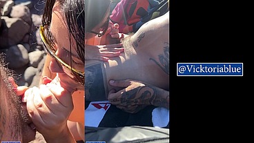 Mamada en la Playa Nudista - sexo Publico