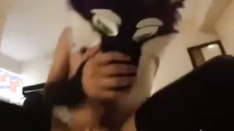 Femboy twink gets bareback fucked and creamed