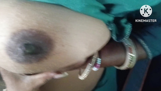 A marvelous Indian aunt had hard-core romp with a meaty man sausage (with Hindi audio).