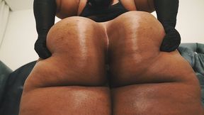 POV SSBBW Samia JOI Buttcrush: Massive Ass Spreading, Clapping & Teasing