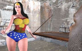 Desi Old Coal-miner Summoned Wonder-woman for Sex.