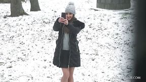 Luna Rival is back in track with sucking cocks for cash, because she likes doing it