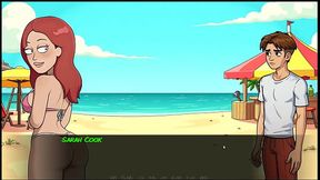 Breeding the Slime MILF in this parody hentia game