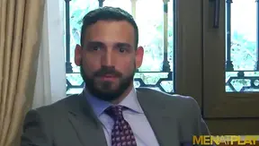 Enzo Rimeniz Breeds Darius Ferdynand's Ass In Classy Suit Sex Scene