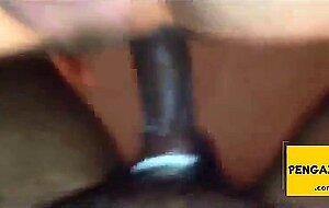 Black Cock Bareback for Amateur Interracial Couple
