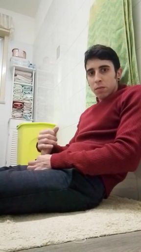 Masturbazione in Bagno