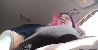 Imagine you're on the floorboard of my car, watching as I smoke