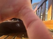 Outdoor foot show with Aidan Maxwell