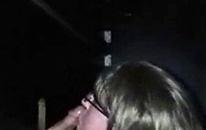 Sunday night gloryhole fun