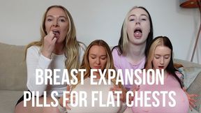 Breast Expansion Pills for Flat Chests!