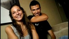 Casal de namorados transando muito