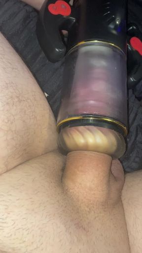 Big Cock in Automatic Pump