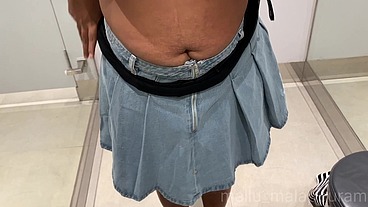 Mallu Wife Trying Sexy Dresses In Trail Room And Fingering From Shopping Mall Trail Room,Malappuram, Kerala
