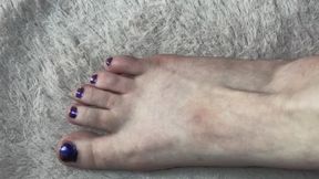 Painting My Toenails Purple