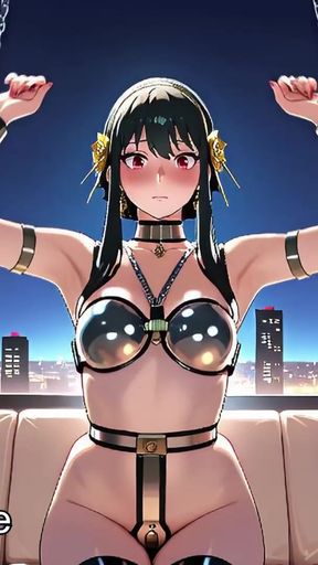 Yor Forger - BDSM Slave   Clip 1