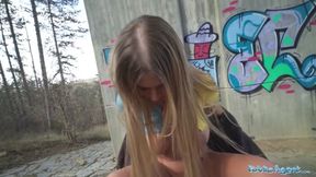 and her world class perfect boobs fucked by a stranger with a big dick