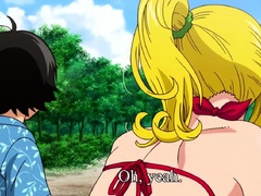 Honey Blonde 02 - Rough Beach Sex With Huge-Breasted Babe