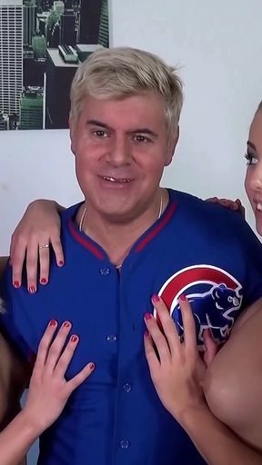 Creepy Cameraman Turns Lesbian Scene Into Surprise Threesome- Immoral POV