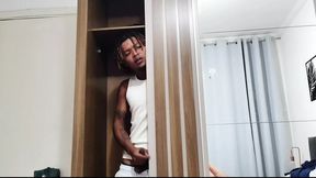 Teaching the Boy to Fuck with a Mischievous Experienced one in the Closet