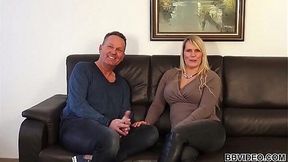 Two Dicks for a Horny German MILF