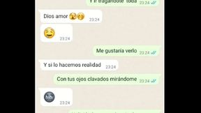 Mi novia prueba la leche y me dice que le encanta