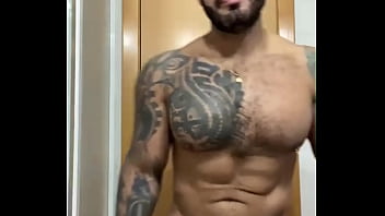 Bear latino naked and horny telling you how I would fuck you