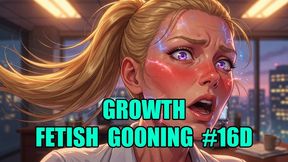 Growth Fetish Gooning #16D: Hypergrowth Goddess Trance (Animated, Music, Text)