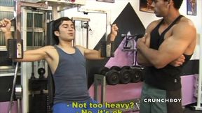 interracial porn with latino and ebony boy fucking