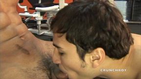 interracial porn with latino and ebony boy fucking