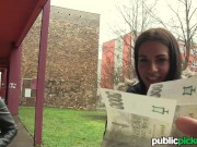 Mofos - Euro Chick Flashes Ass for Cash
