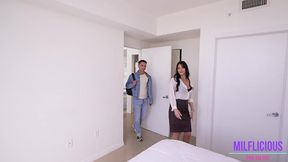 hot milf anya volkova seduces her stepson blowjob