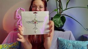 New sex toys unboxing fun Asmr, redhead