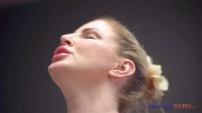 Massage Rooms Scottish stunner Georgie Lyall hot oily fuck with UK stud