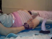 TCD Kiara, Playing with Bad Dragon dildo