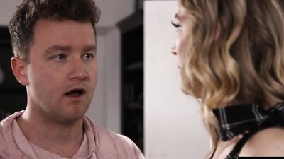 Brunette cougar Reagan Foxx is fingered and fucked by her partner